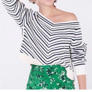 Veronica Beard Kaela Sweater. Brand new with tags! Size S. Blue and Cream